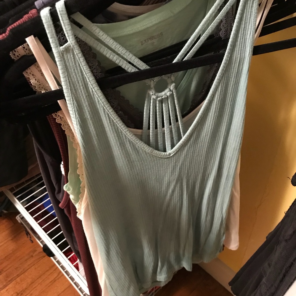 AE blue tank